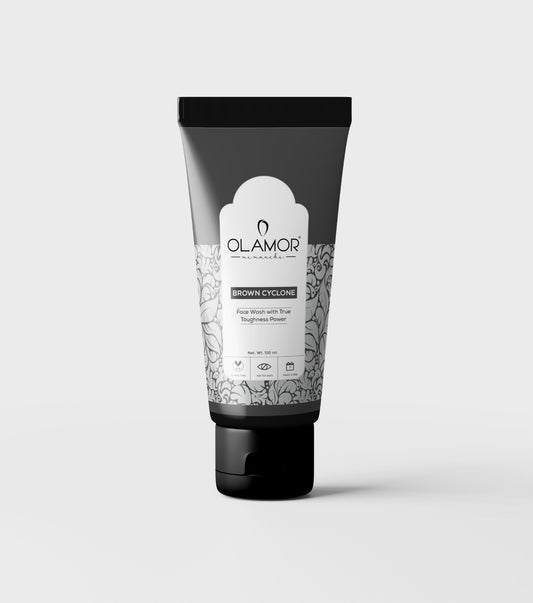 Brown Cyclone Coffee Face Wash for Acne | Deep Clean & Acne Control